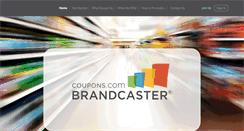 Desktop Screenshot of brandcaster.coupons.com
