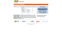 Desktop Screenshot of couponfinder.coupons.com