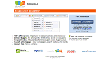 Tablet Screenshot of couponfinder.coupons.com